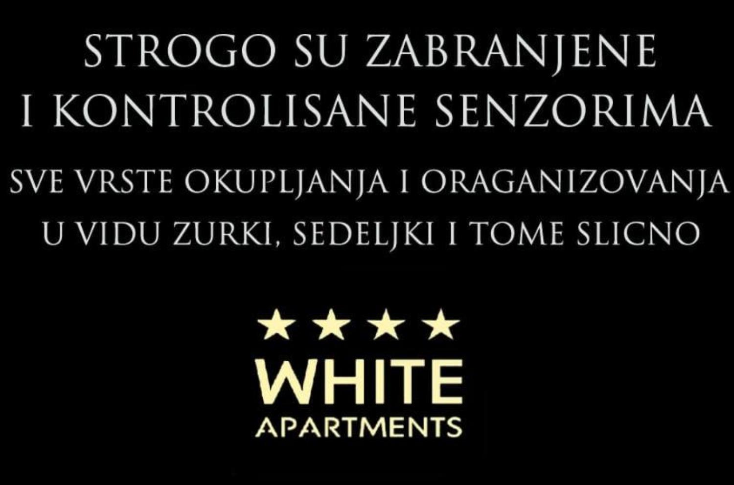 White Apartments Belgrado Buitenkant foto