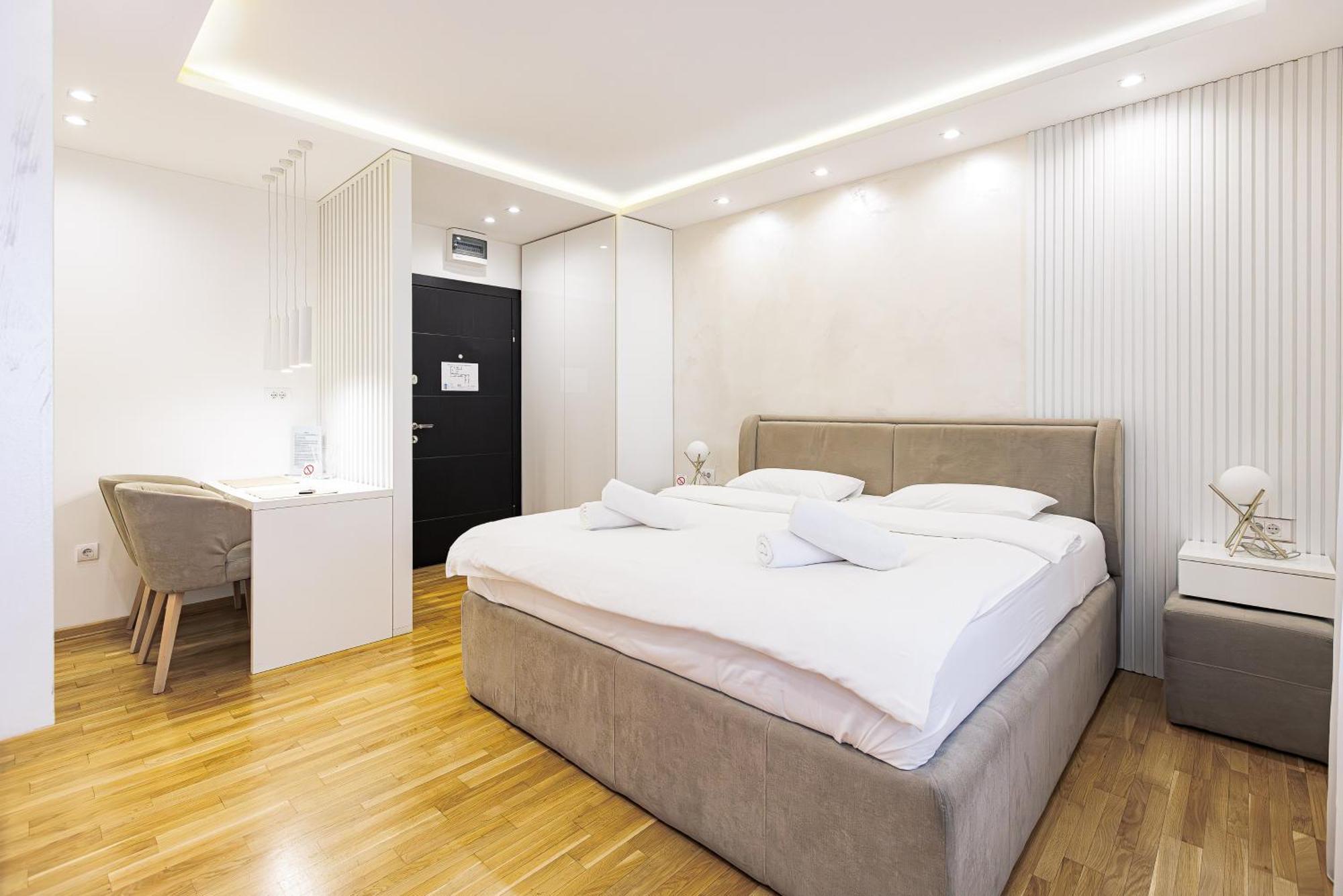 White Apartments Belgrado Buitenkant foto