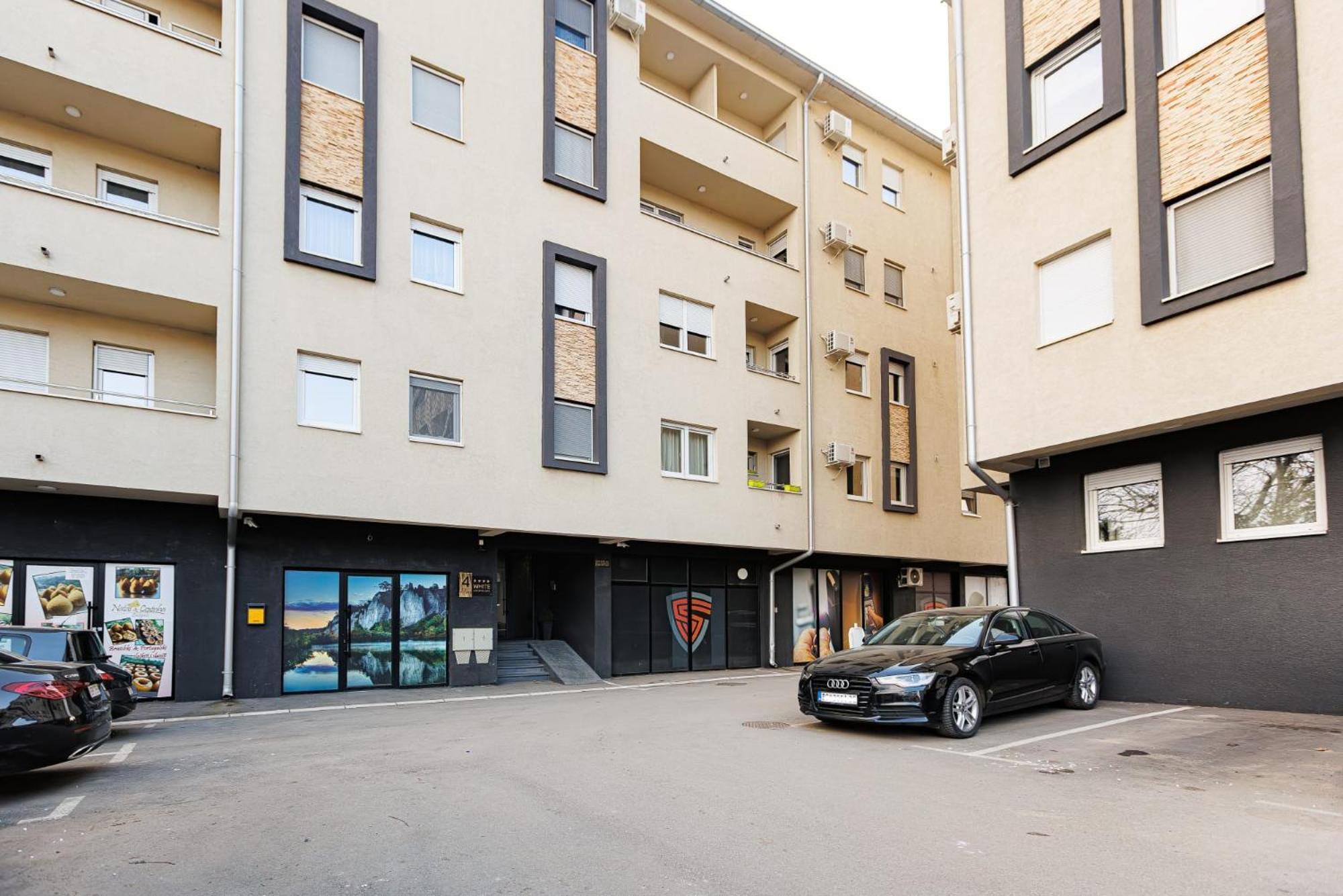 White Apartments Belgrado Buitenkant foto