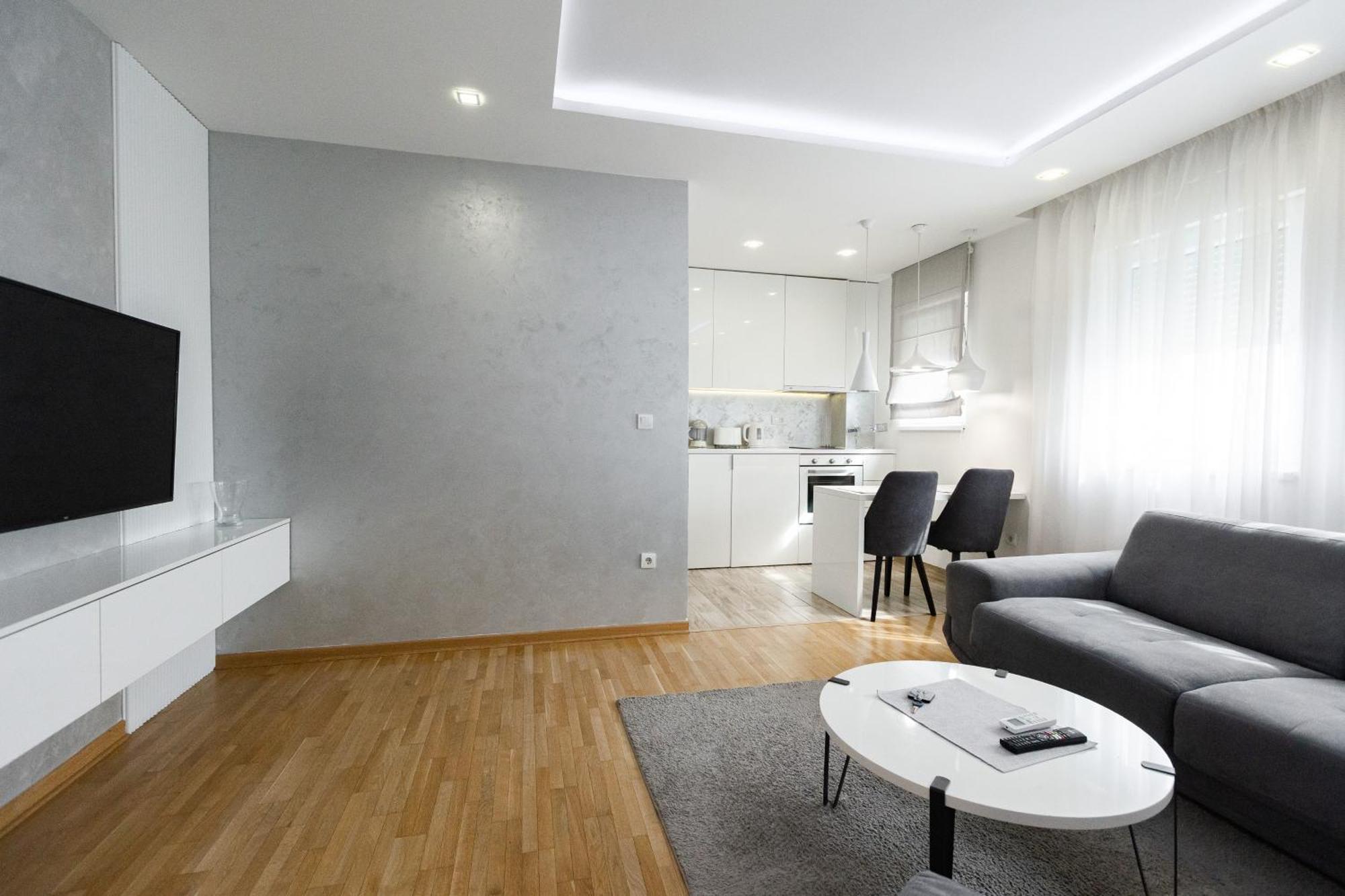 White Apartments Belgrado Kamer foto