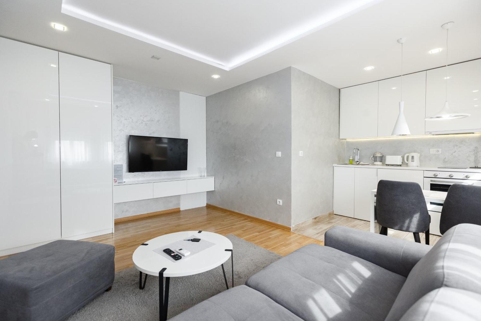 White Apartments Belgrado Buitenkant foto