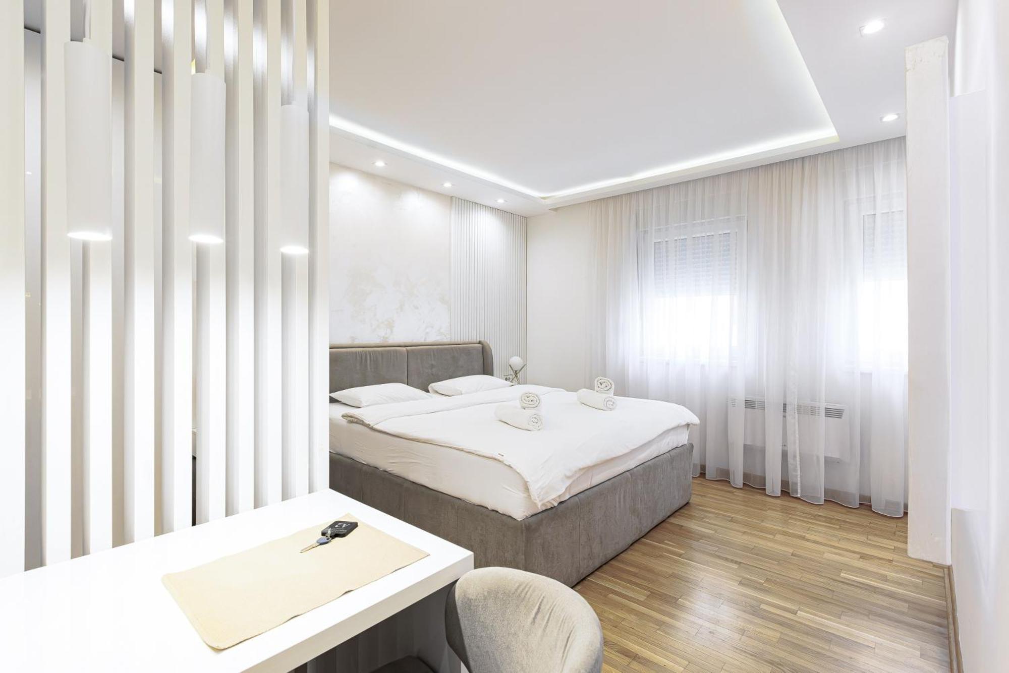 White Apartments Belgrado Buitenkant foto