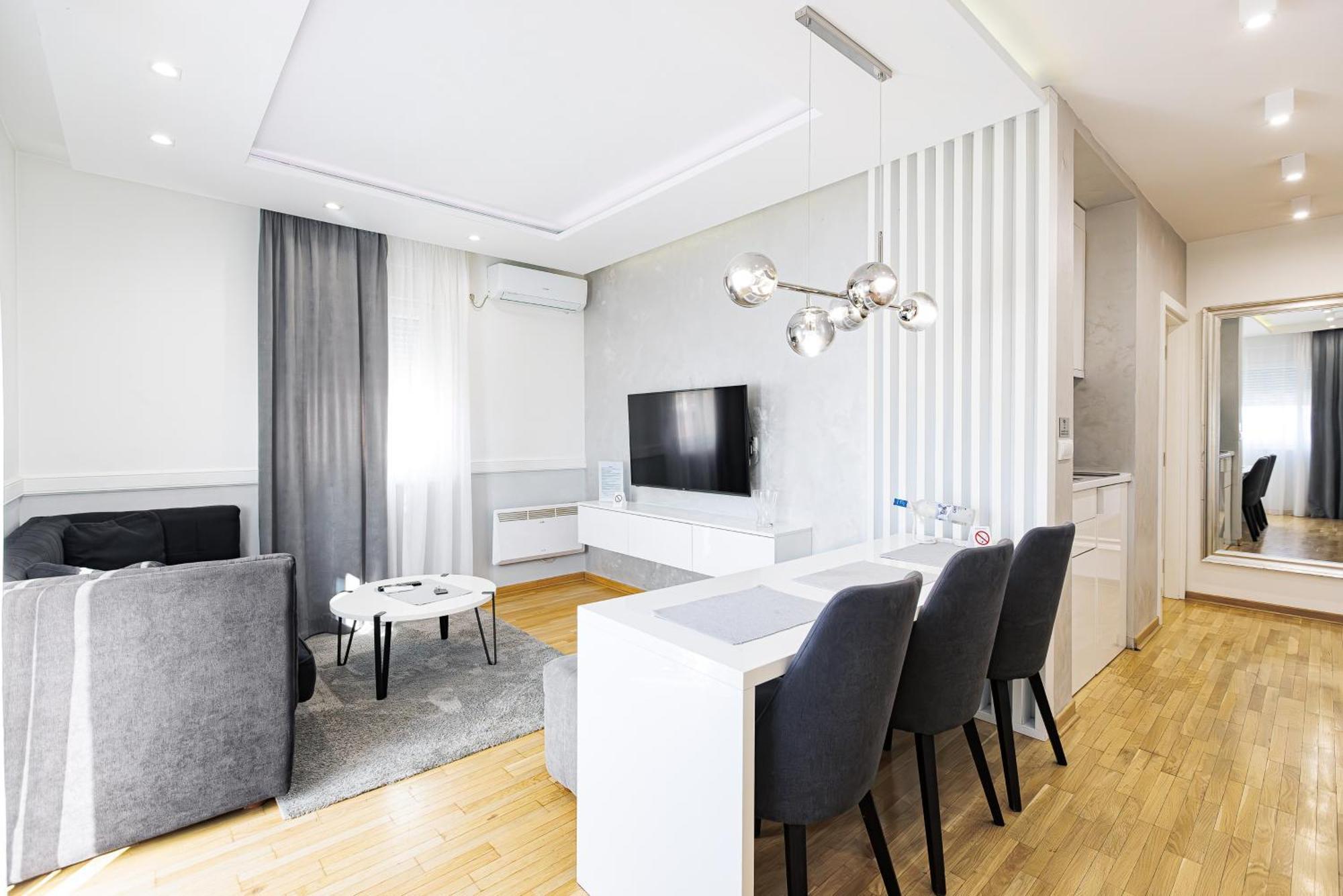 White Apartments Belgrado Buitenkant foto