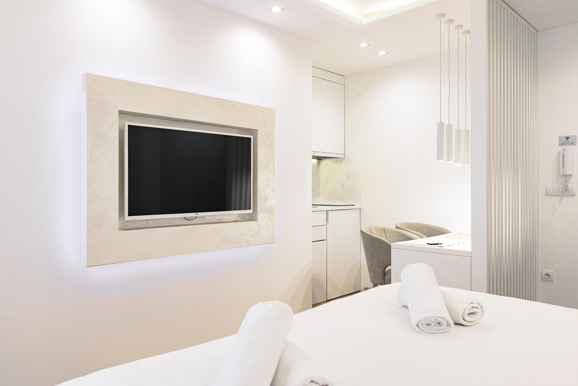 White Apartments Belgrado Buitenkant foto